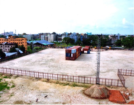 Empty Container Yard at Labour Colony, Chittagong