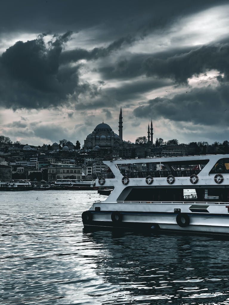 Ferry Boat on Body of Water